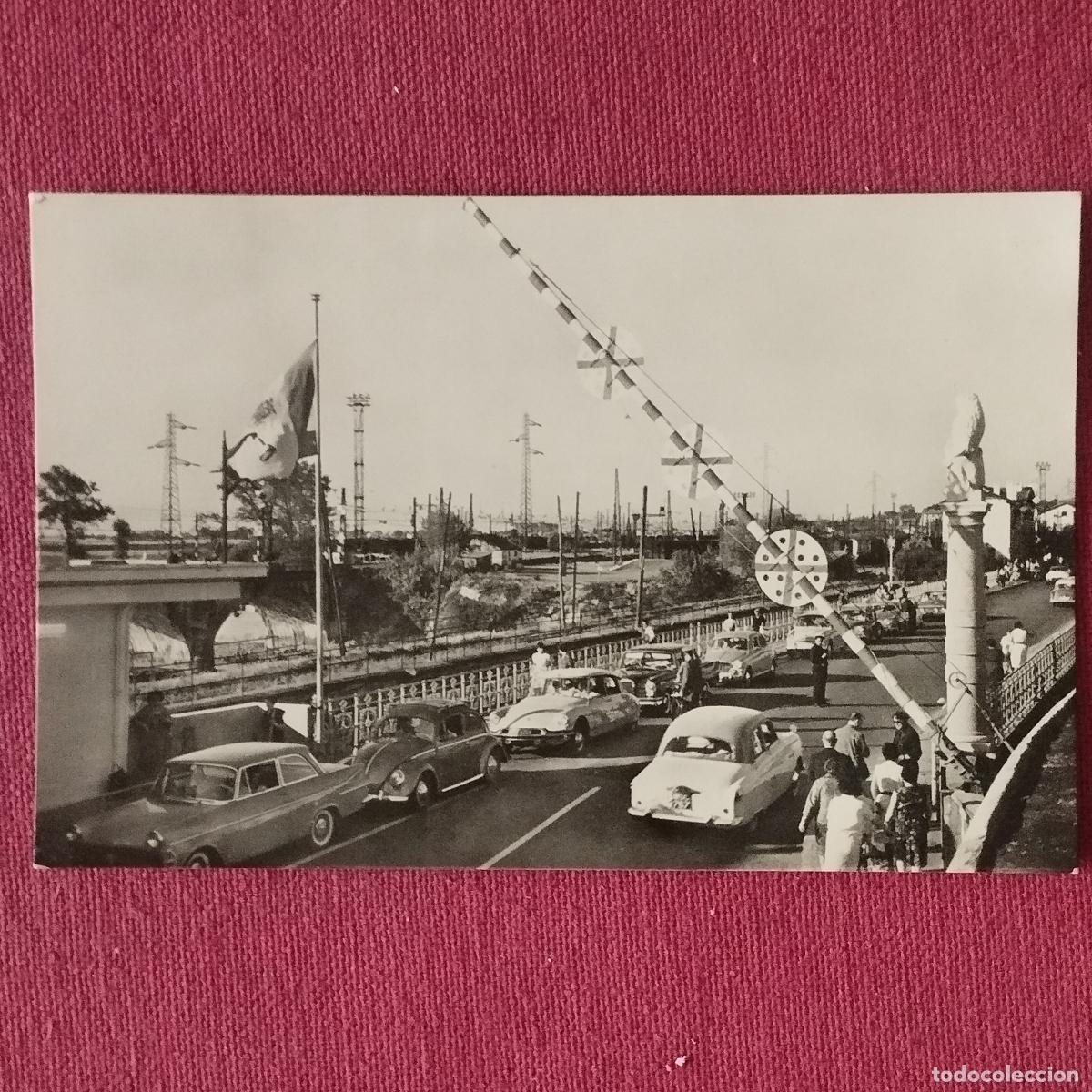 Cartes Postales: IRUN - PUENTE INTERNACIONAL - GUIPUZCOA - CIRCULADA