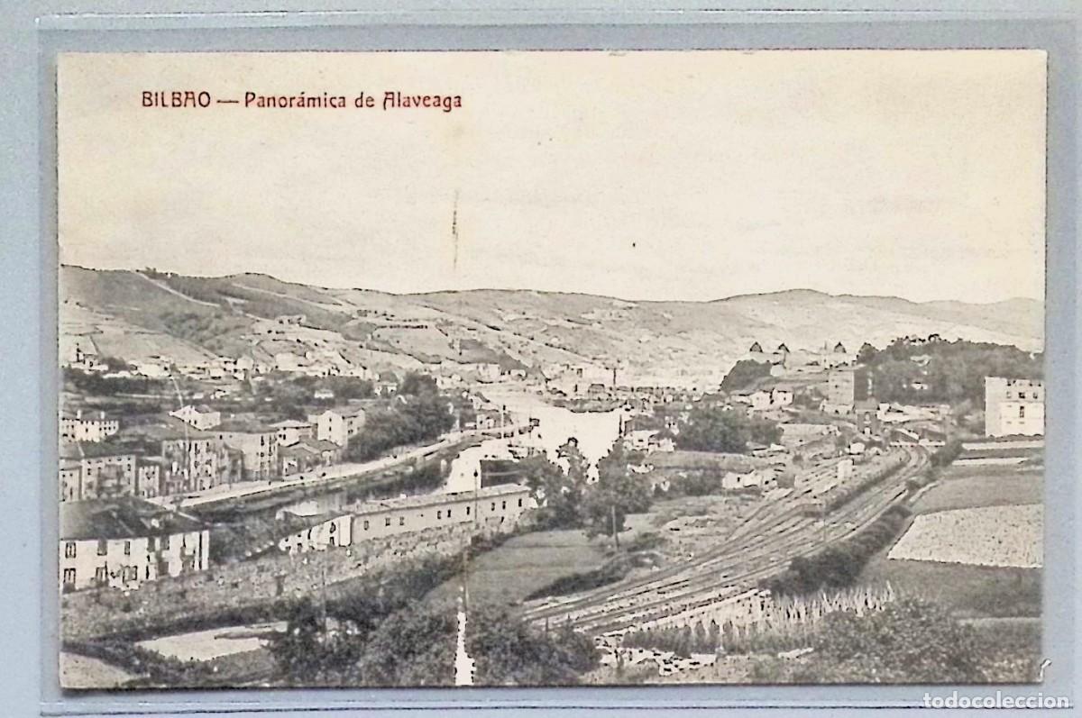 Postkarten: BILBAO. Panor&aacute;mica de Olaveaga.Tarjeta postal antigua, ca. 1920-1935.