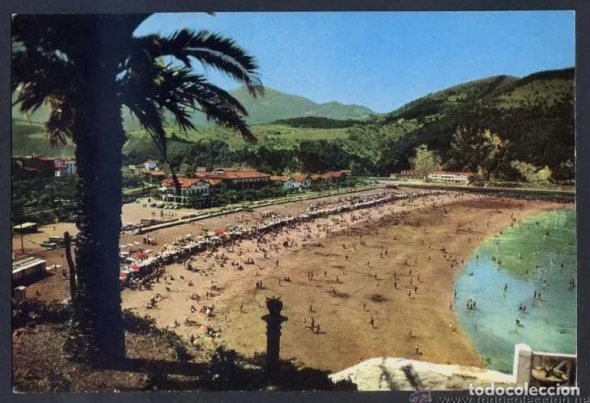 Cartoline: Deba *La Playa* Ed. Foto Gar - GIF n&ordm; 21. Dep. Legal B. 15452-VII. Nueva.