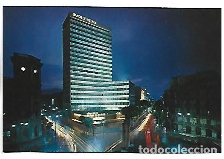 Cartoline: PLAZA ESPA&Ntilde;A Y BANCO DE VIZCAYA.- BILBAO