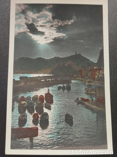 Postales: SAN SEBASTIAN, PUERTO DE PESCADORES, POSTAL ANTIGUA