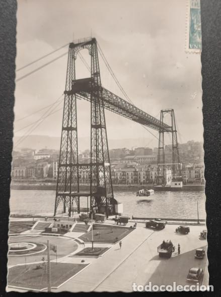 Postales: LAS ARENAS, PUENTE DE VIZCAYA, POSTAL ANTIGUA