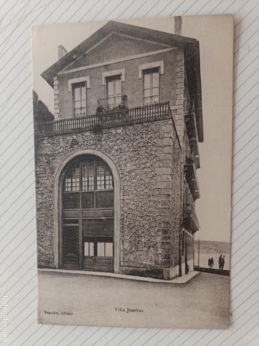 Postales: Fuenterrab&iacute;a. Villa Josefina. Postal antigua