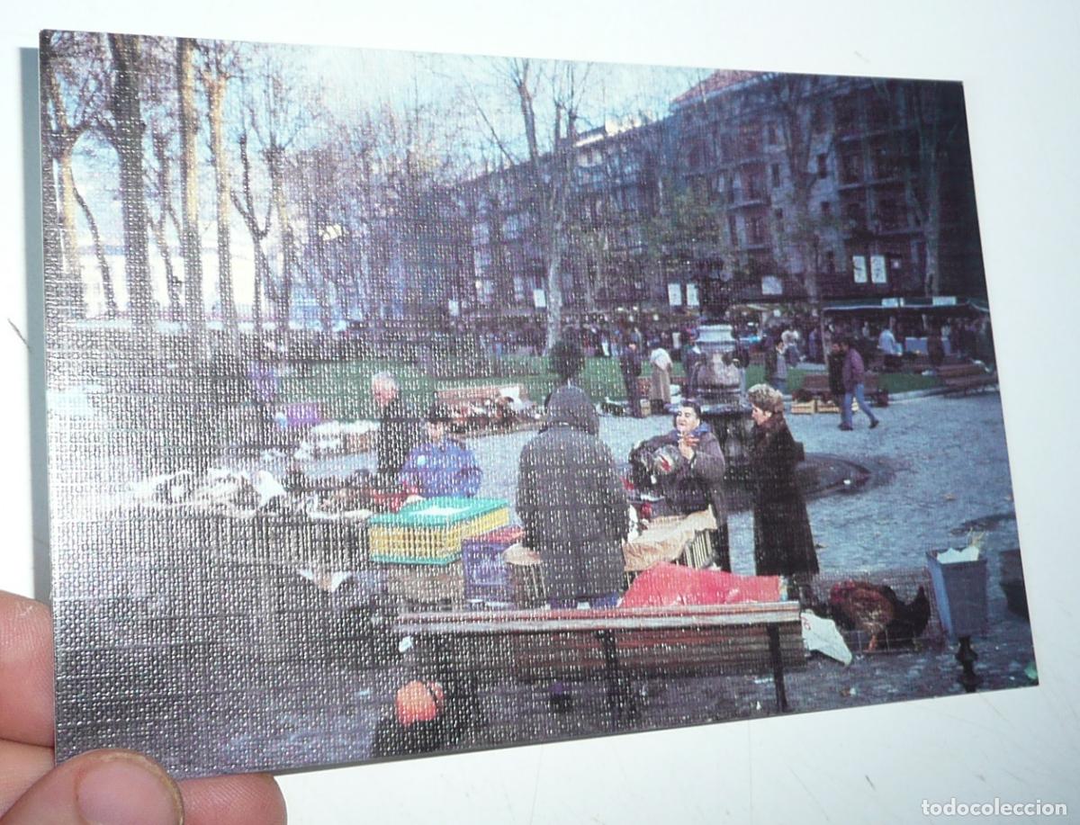Postales: Postatxartel Serie B n&ordm; 2. Mercado de Santo Tom&aacute;s en el Arenal de Bilbao (1990)