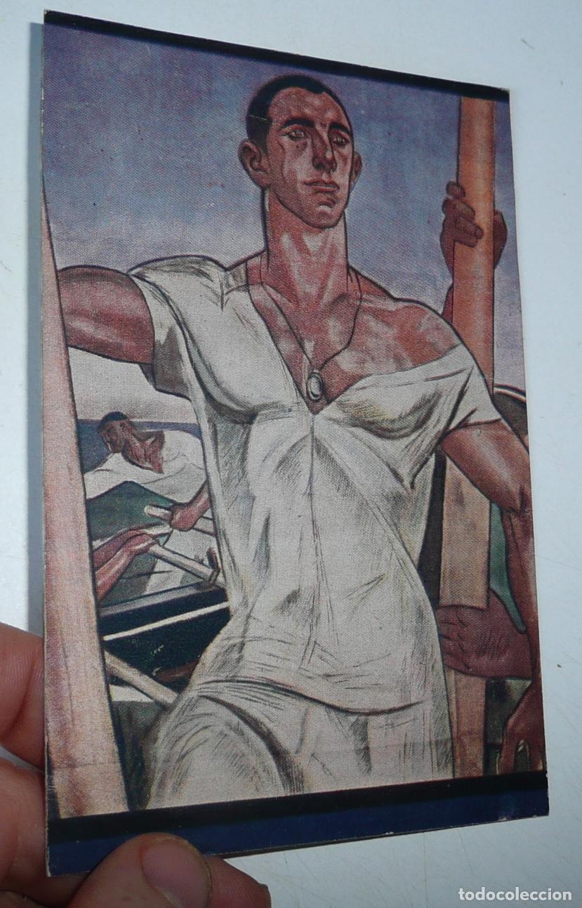 Postales: Postal Dibujo Arrantzale Vasco. Pescador.