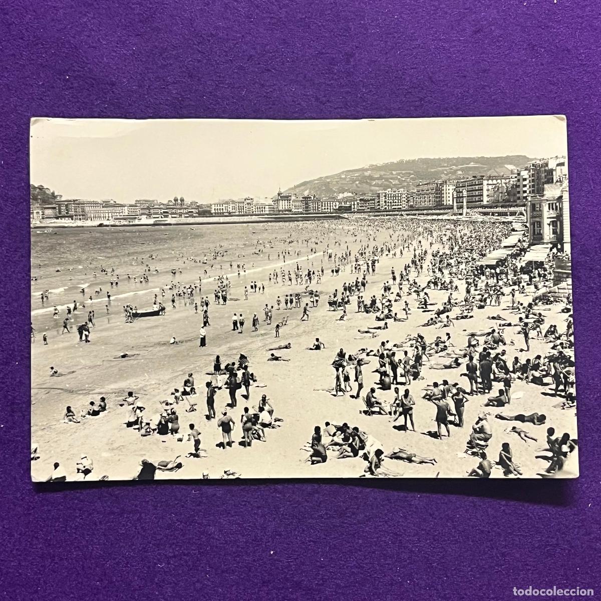 Postales: POSTAL DE SAN SEBASTIAN (GUIPUZCOA). PLAYA DE LA CONCHA.