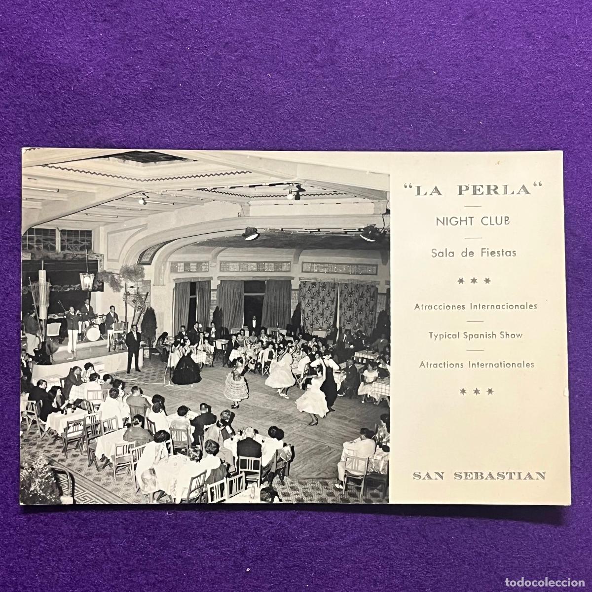 Postales: POSTAL DE SAN SEBASTIAN (GUIPUZCOA). LA PERLA SALA DE FIESTAS.