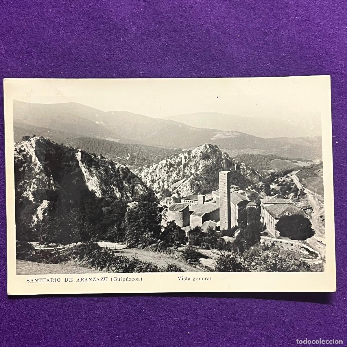 Postales: POSTAL DE SANTUARIO DE ARANZAZU (GUIPUZCOA). VISTA GENERAL.
