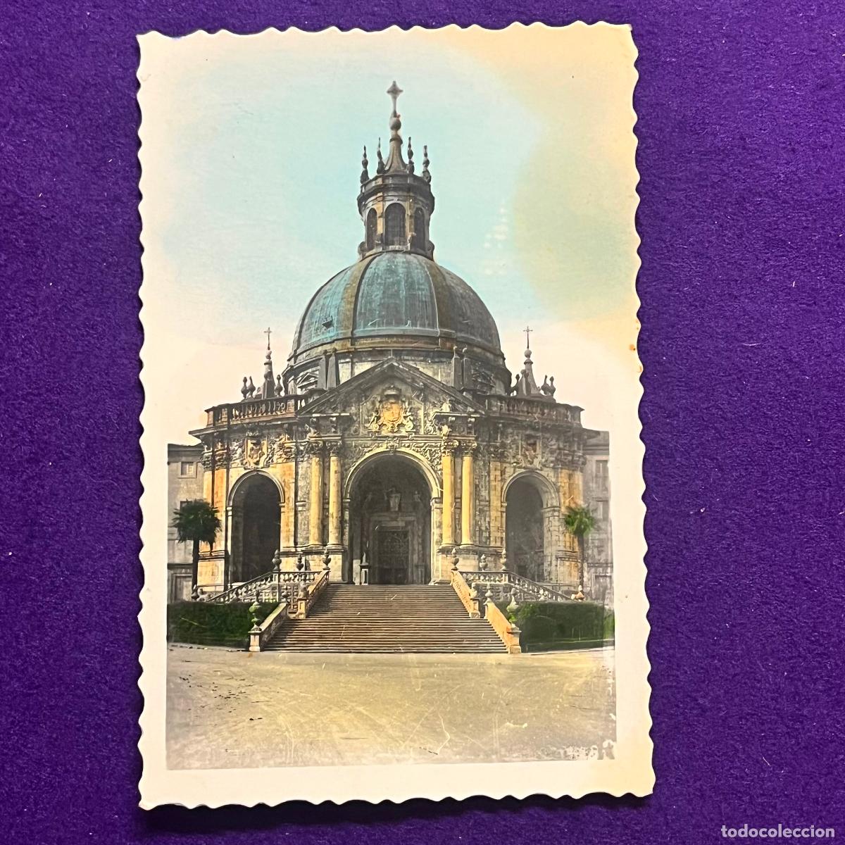 Postales: POSTAL DE SANTUARIO DE LOYOLA (GUIPUZCOA). CUPULA Y ESCALERA.