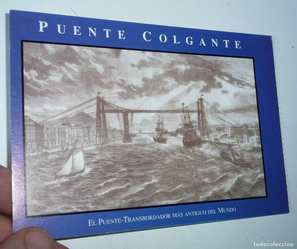 Postales: Postal del Puente Colgante de Santurce (Propaganda de Movistar) Santurtzi