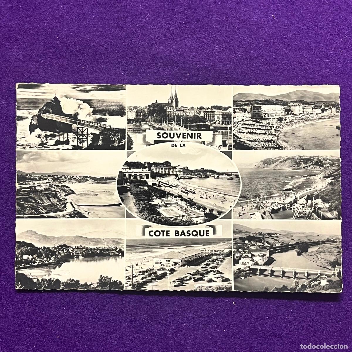 Postales: POSTAL DE LA COTE BASQUE (PAIS VASCO FRANCES). BIARRITZ. BAYONNE...