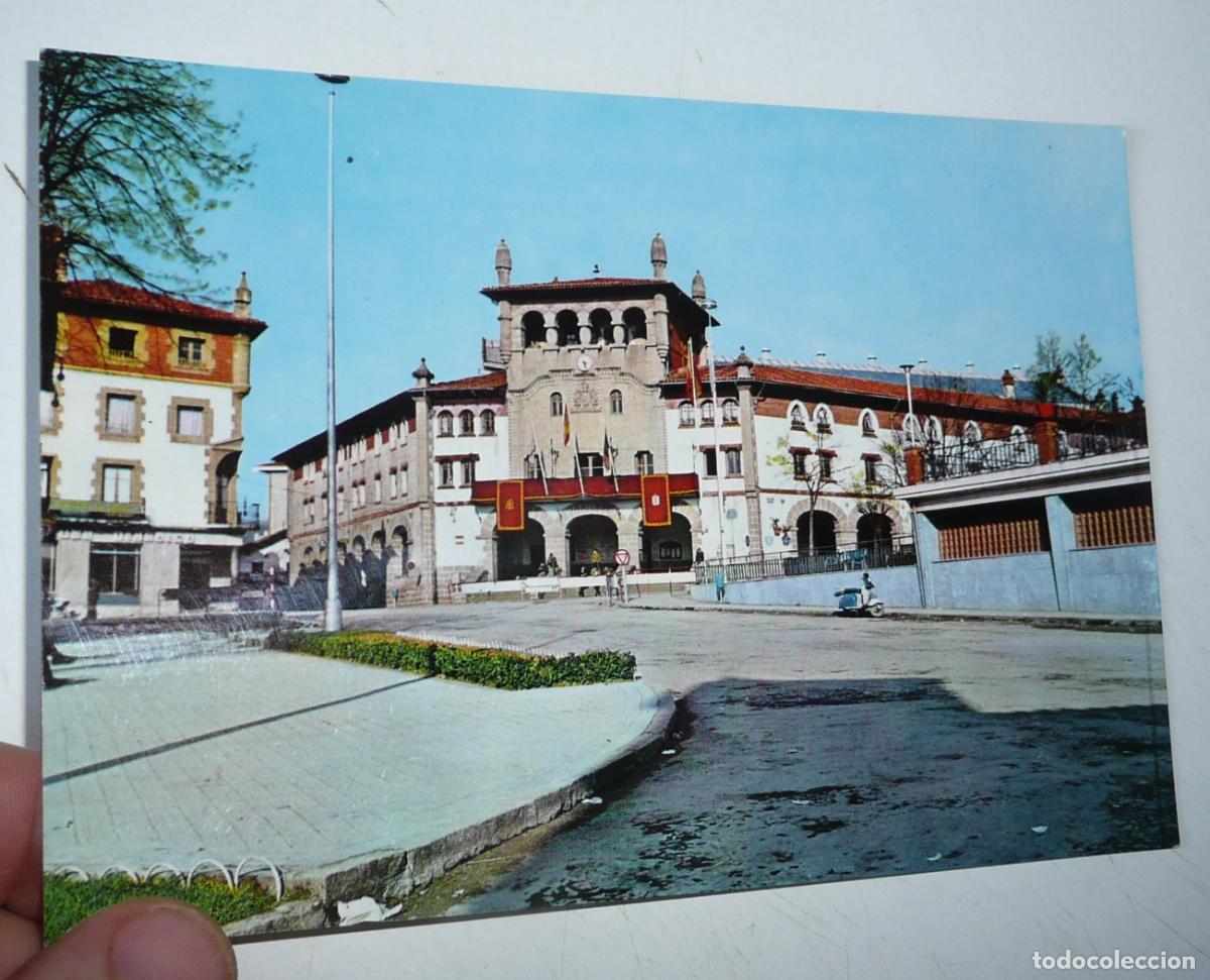 Postales: Postal Mungu&iacute;a (Vizcaya) N&ordm; 5 Vista del Ayuntamiento (Postal Inter) Mungia