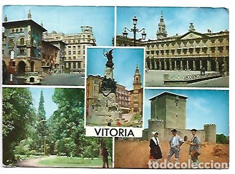 Postales: 5 VISTAS DE VITORIA.. - Foto 1