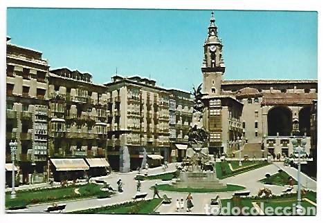 Postales: PLAZA DE LA VIRGEN BLANCA.- VITORIA
