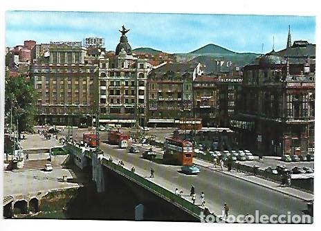 Postales: PLAZA DE ARRIAGA - ARRIAGA SQUARE.- BILBAO