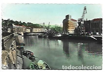 Postales: RIA Y PUENTE DEL GENERAL MOLA - FRITH AND GENERAL MOLA BRIDGE.- BILBAO