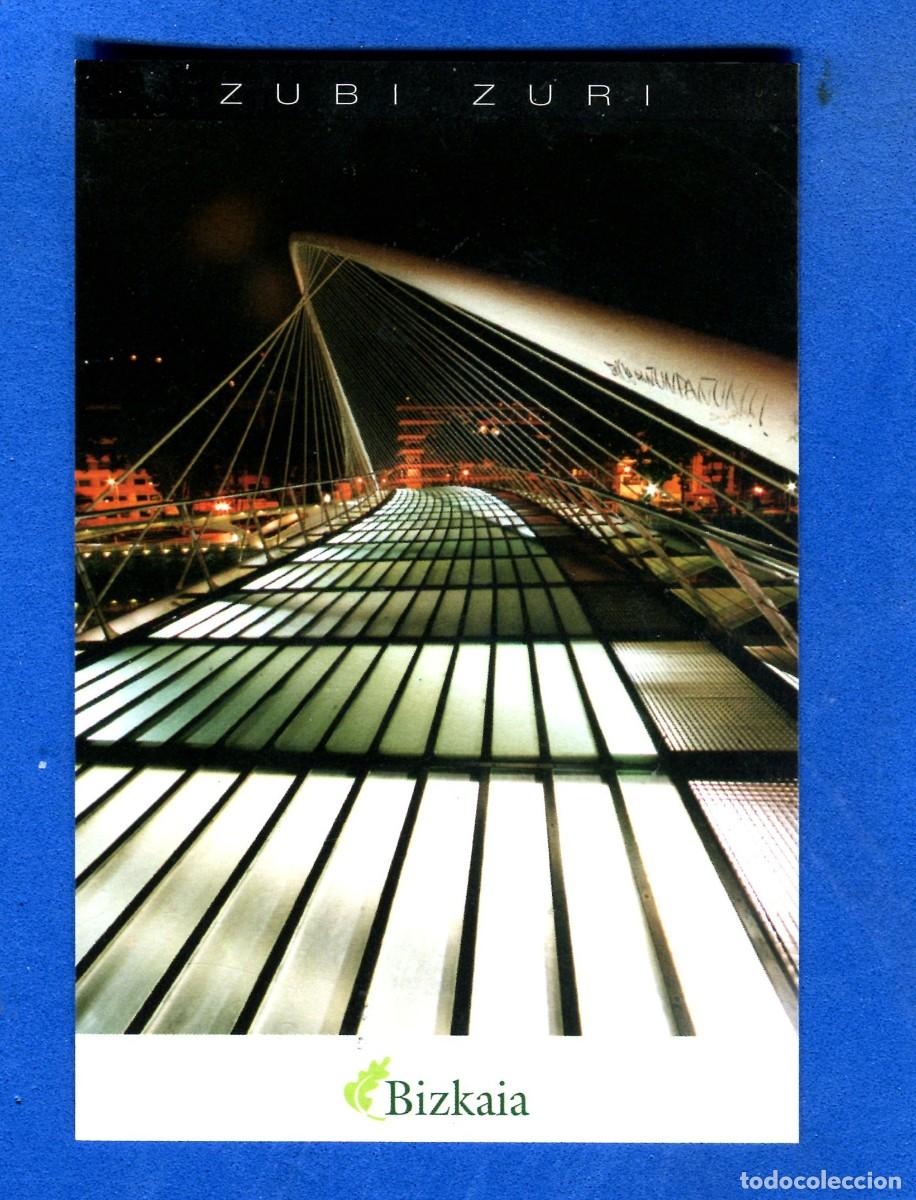 Postales: POSTAL SIN CIRCULAR PUBLICIDAD BIZKAIA EDITA TURISMO