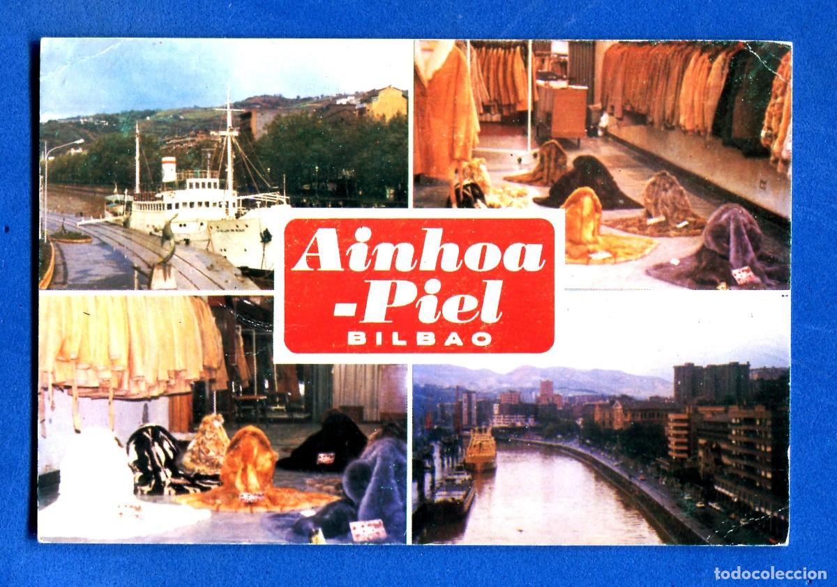 Postales: POSTAL SIN CIRCULAR PUBLICIDAD AINHOA PIEL BILBAO SIN EDITORIAL