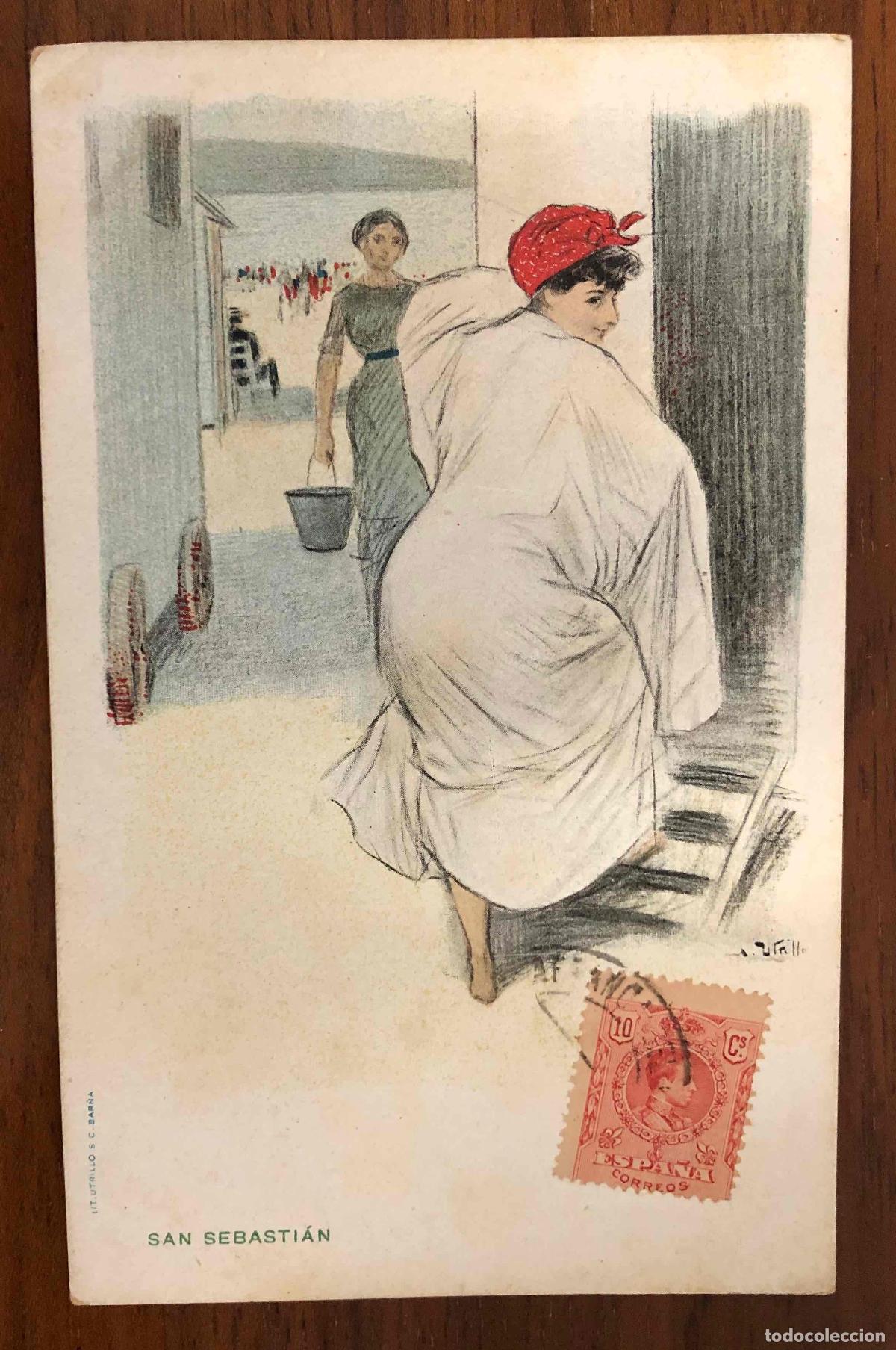 Postales: TARJETA POSTAL SAN SEBASTIAN. C.1925
