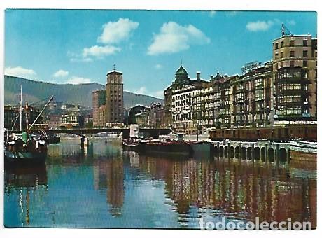 Postales: RIA, MUELLE DE RIPA.- BILBAO