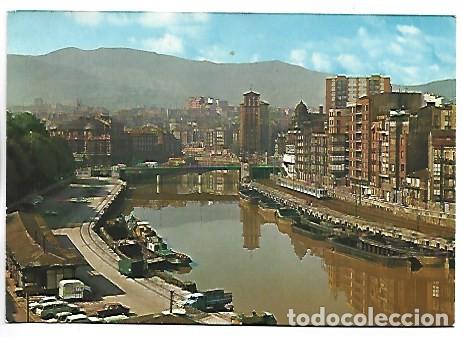Postales: MUELLE DE RIPA Y ARENAL.- BILBAO