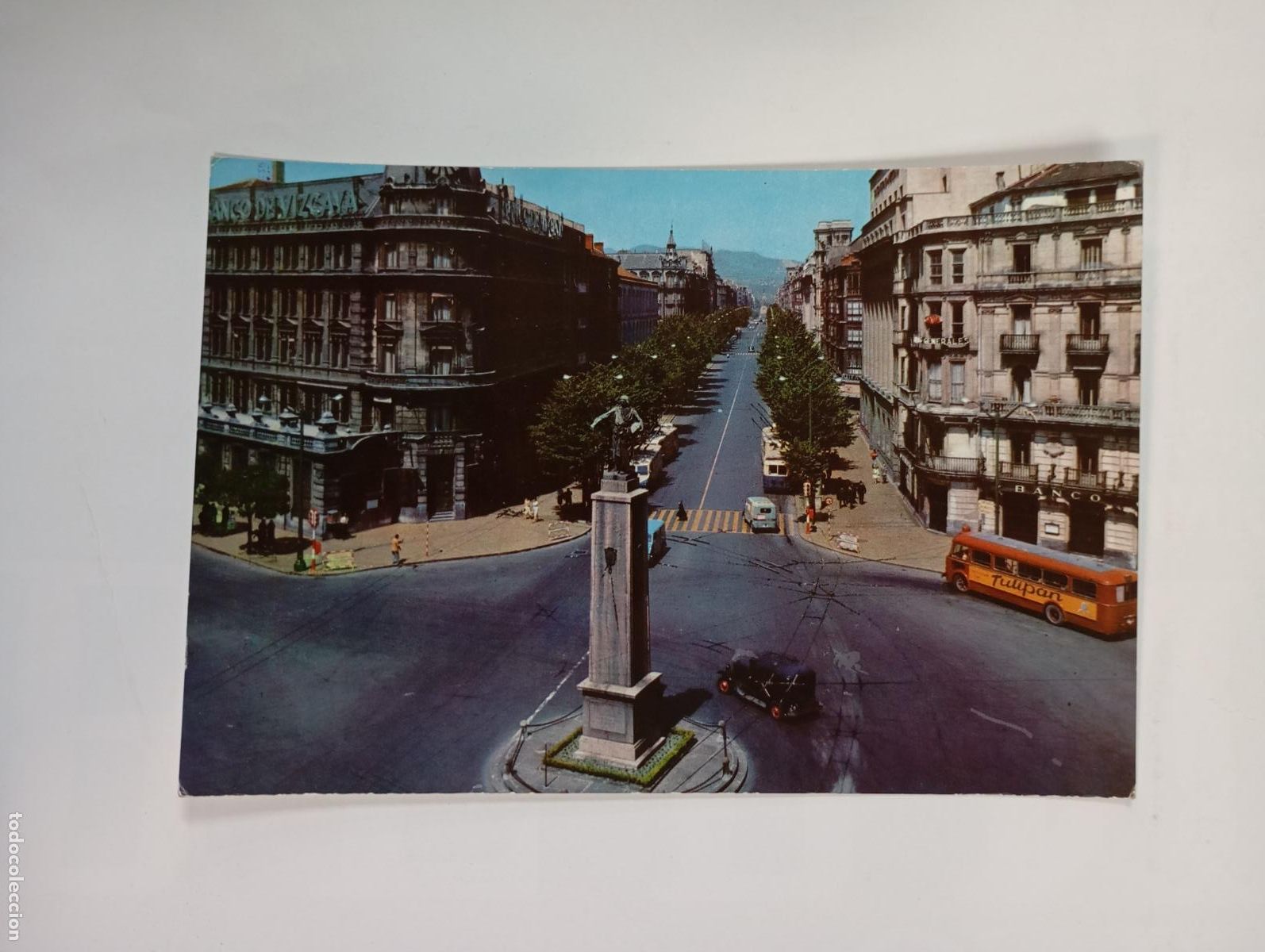 Postales: POSTAL DE BILBAO. PLAZA DE ESPA&Ntilde;A. VIZCAYA. TDKP30G