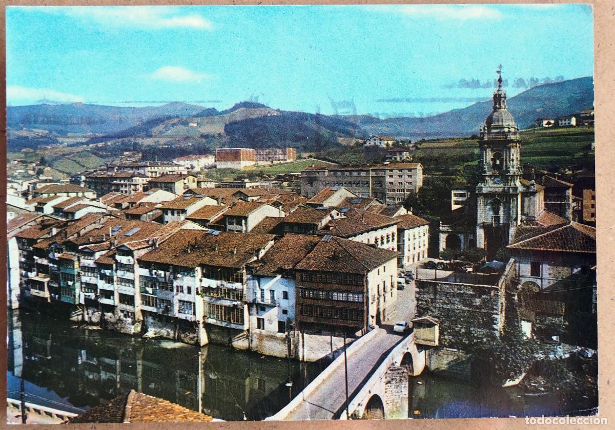 Postales: POSTAL DE ELGOIBAR (GUIPUZCOA): VISTA GENERAL. A&Ntilde;O 1964