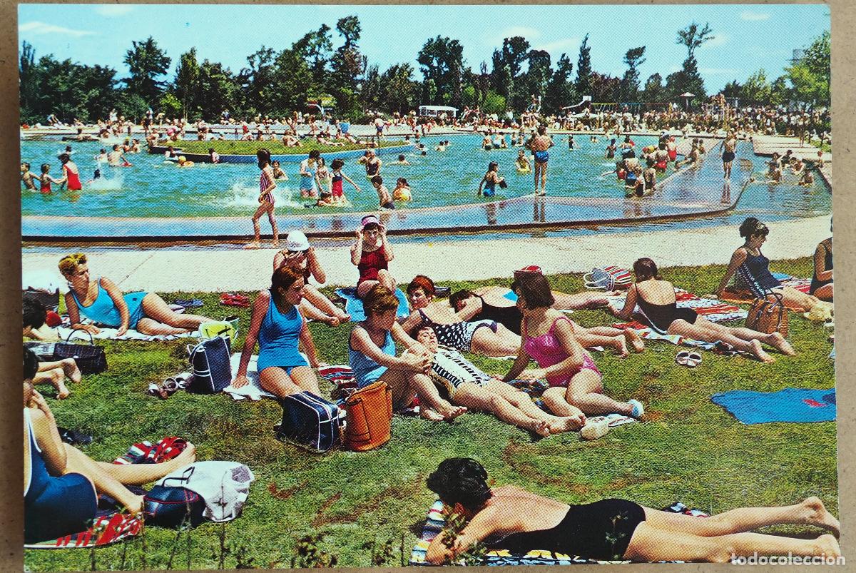 Postales: POSTAL DE VITORIA: GAMARRA. PISCINA - Foto 1
