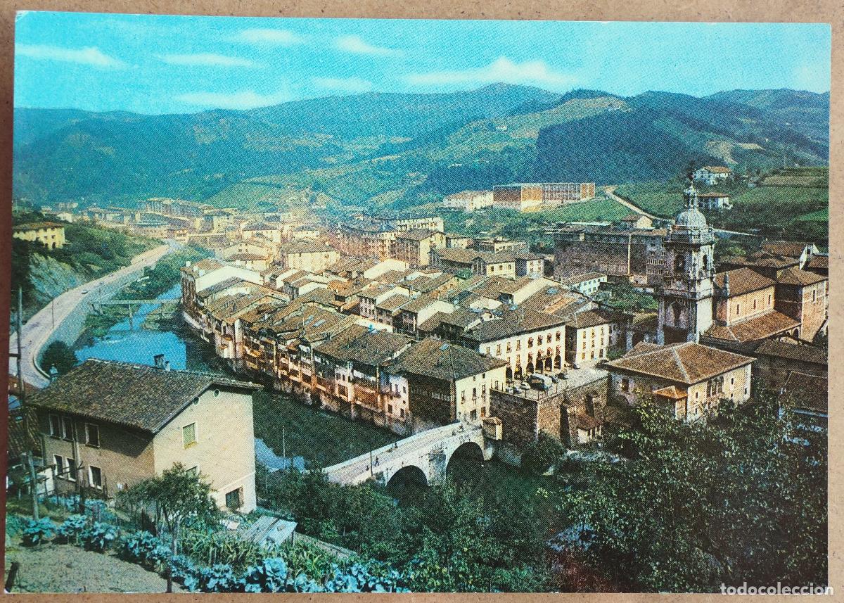 Postales: POSTAL DE ELGOIBAR (GUIPUZCOA): VISTA GENERAL. A&Ntilde;O 1964. HELIOTIPIA ARTISTICA ESPA&Ntilde;OLA
