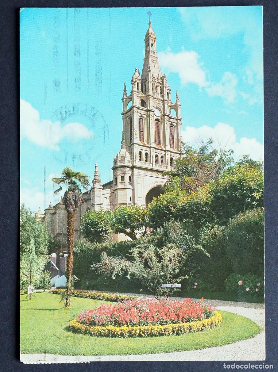 Postales: POSTAL DE BILBAO: BAS&Iacute;LICA DE NUESTRA SE&Ntilde;ORA DE BEGO&Ntilde;A