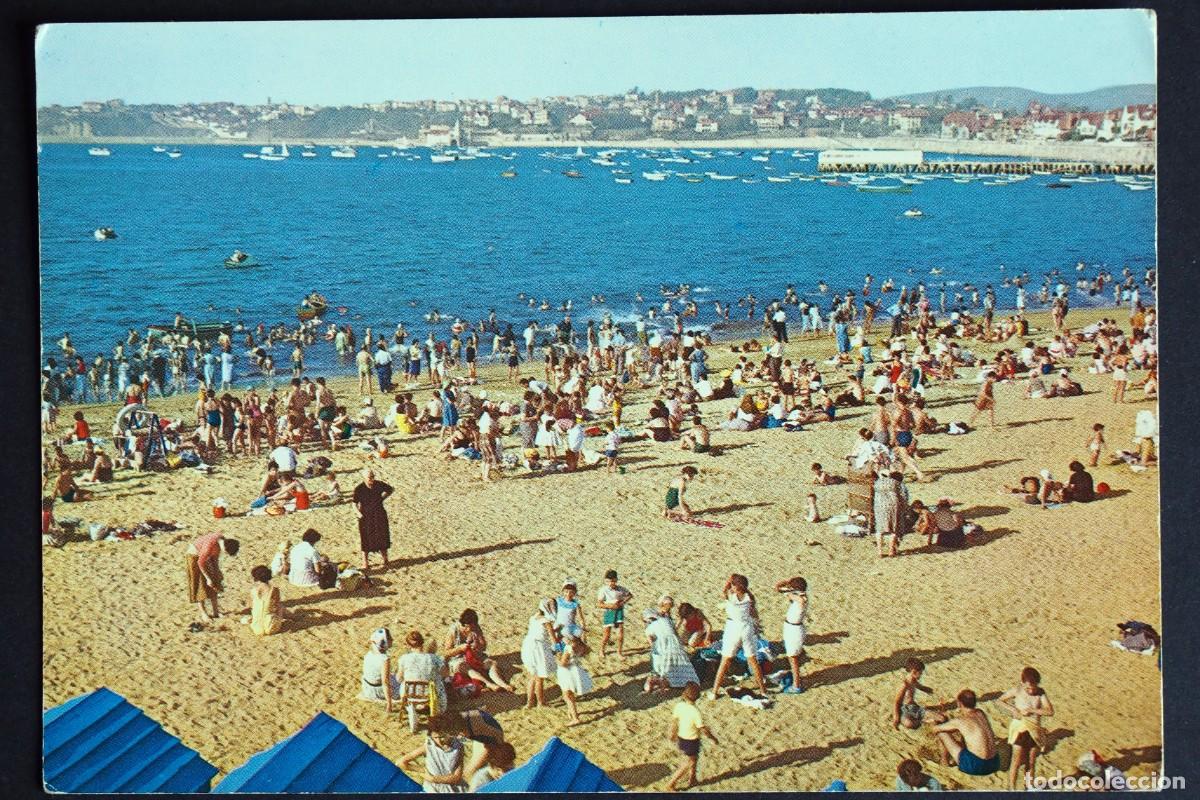 Postales: POSTAL DE LAS ARENAS (VIZCAYA): PLAYA