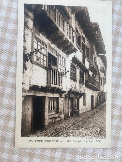Postales: FUENTERRABIA. CALLE PAMPINOT, N&ordm; 25, ED. L. ROISIN, Postal sin circular