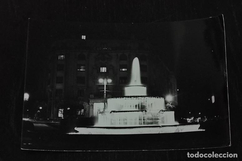 Postales: BILBAO, PLAZA DE DON FEDERICO MOYUA, NOCTURNA, POSTAL ANTIGUA