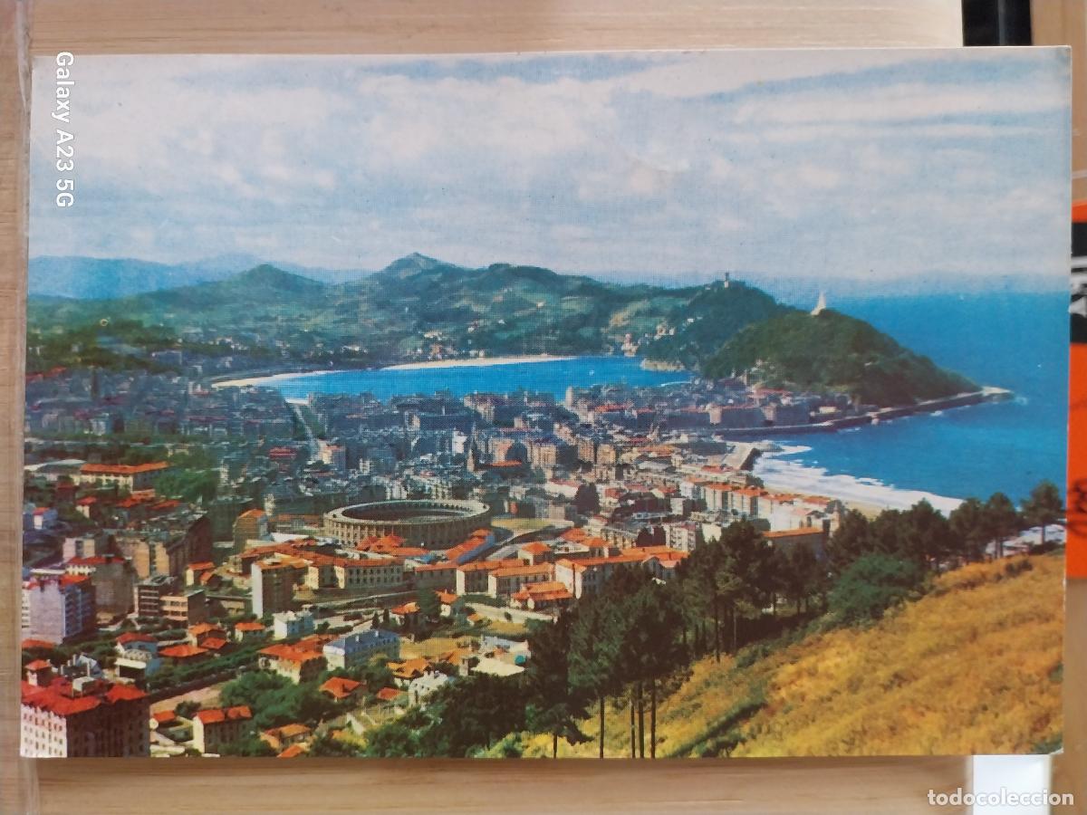 Postales: SAN SEBASTIAN VISTA DESDE MONTE UL&Iacute;A ED ESPERON 23 CIRCULADA A&Ntilde;O 1962