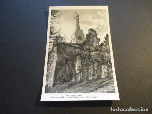Postales: SAN SEBASTIAN MONUMENTO AL SAGRADO CORAZON DE JESUS EN EL MONTE URGULL