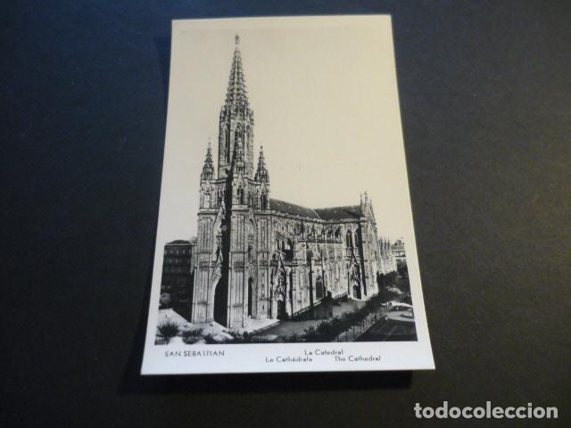 Postales: SAN SEBASTIAN LA CATEDRAL