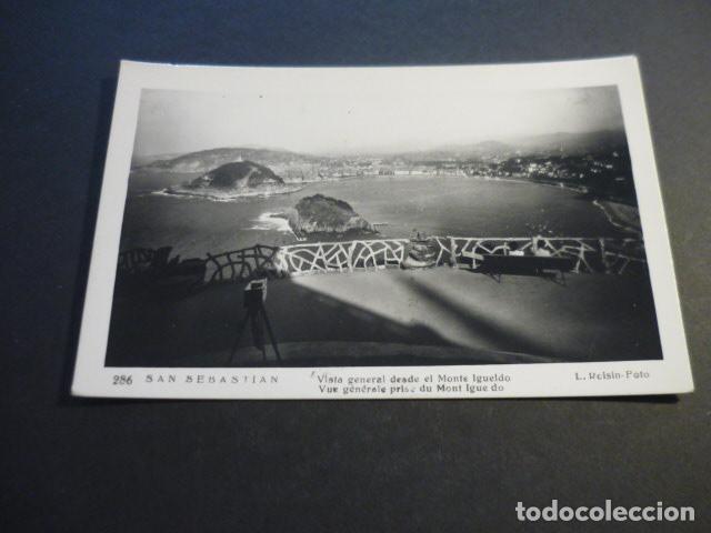 Postales: SAN SEBASTIAN VISTA GENERAL DESDE EL MONTE IGUELDO