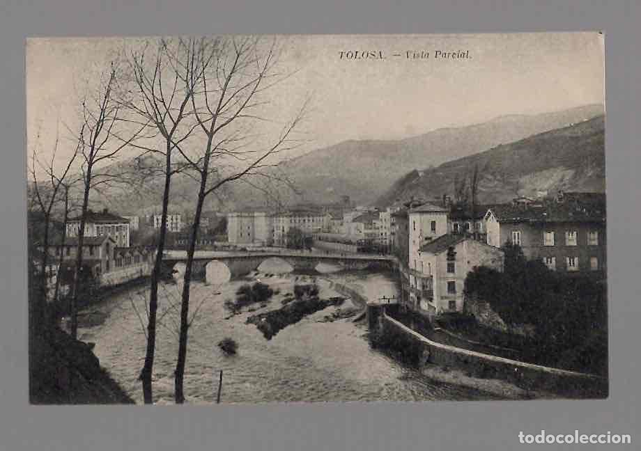 Postales: TARJETA POSTAL TOLOSA VISTA PARCIAL, A&Ntilde;O 1912