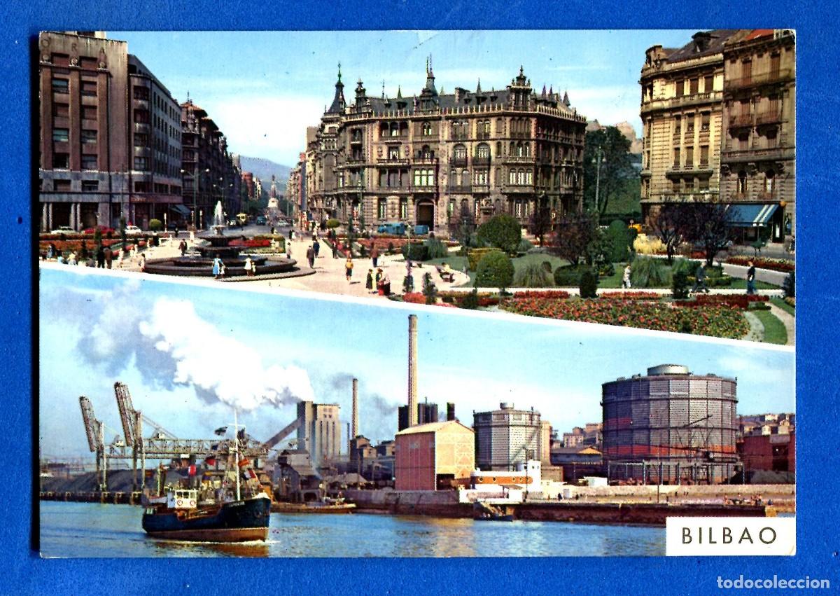 Postales: POSTAL ESCRITA PERO NO CIRCULADA BILBAO 50 EDITA GARCIA GARRABELLA