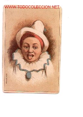 Postales: 7-643. Postal Publicitaria Payaso - Foto 1