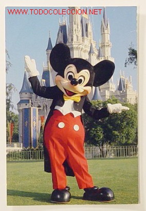 Postales: disney si  circular - Foto 1