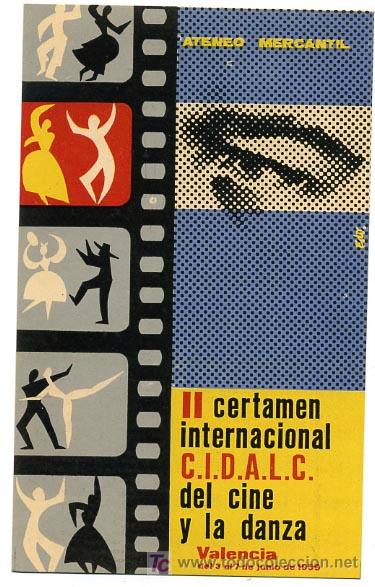 Cartes Postales: POSTAL 183 II CERTAMEN INTERNACIONAL DE MUSICA Y DANZA EN EL CINE 1959 ,ILUSTRADOR EDO