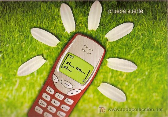 Postales: Postal publicitaria del chat de Vodafone. - Foto 1