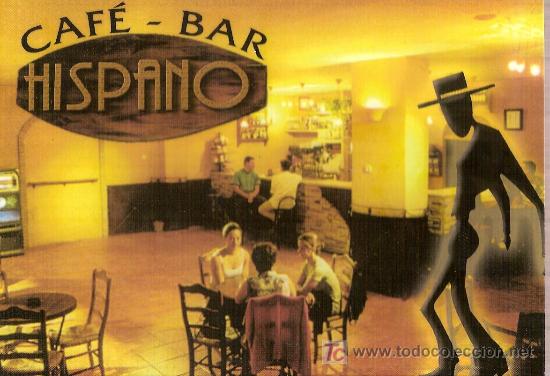 Postales: Postal de Caf&eacute;-Bar Hispano, de Sevilla. - Foto 1