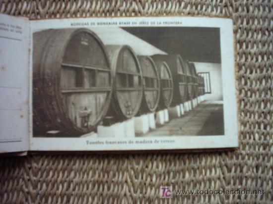 Postales: CUADERNILLO CON 12 POSTALES EN SEPIA Y 1 PLANO BODEGAS DE GONZALEZ BYASS & C&ordf; L&ordf;. 1944.