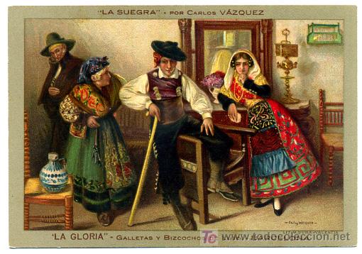 Cartes Postales: POSTAL PUBLICIDAD GALLETAS Y BIZCOCHOS LA GLORIA , CROMO, P16109