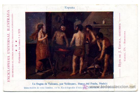 Postales: POSTAL PUBLICIDAD ENCICLOPEDIA UNIVERSAL ILUSTRADA ,  P16139