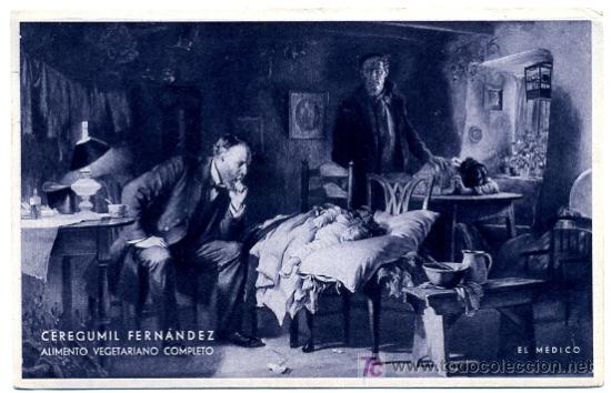 Cartoline: POSTAL PUBLICIDAD  CEREGUMIL FERNANDEZ , MALAGA , FARMACIA,  P16156