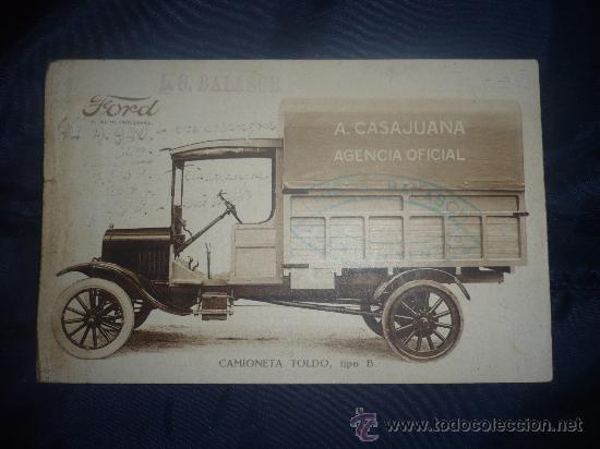 Postales: Postal Ford el auto universal .antigua - Foto 1