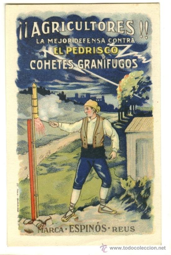 Postales: Publicidad marca Espinos, Reus - Foto 1